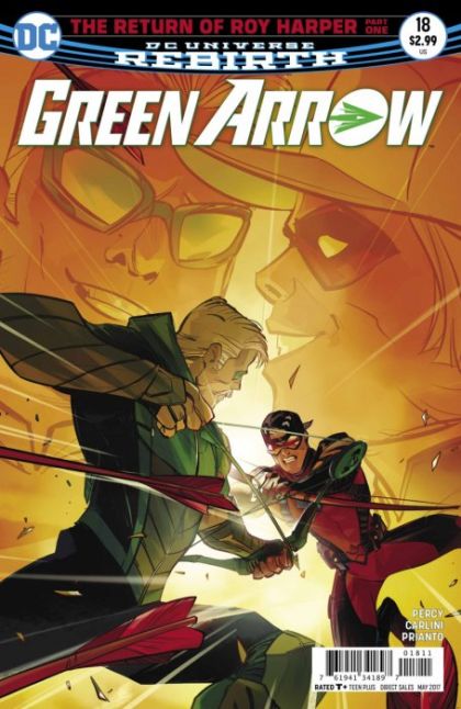 Green Arrow, Vol. 6 The Return of Roy Harper, Part 1: The Black Artery |  Issue#18A | Year:2017 | Series: Green Arrow | Pub: DC Comics | Regular Otto Schmidt Cover