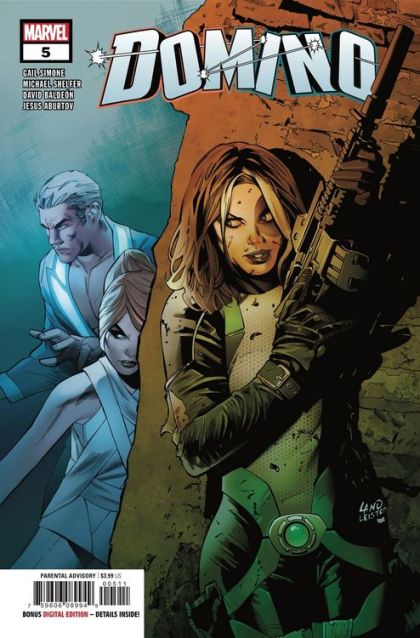 Domino, Vol. 3 Killer Instinct, Part 5: Onimod |  Issue#5 | Year:2018 | Series:  | Pub: Marvel Comics | Greg Land Regular
