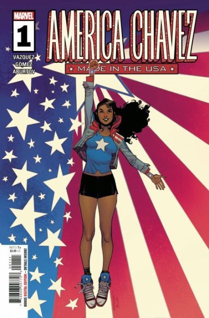 America Chavez: Made in the USA  |  Issue#1A | Year:2021 | Series:  | Pub: Marvel Comics | Sara Pichelli Regular