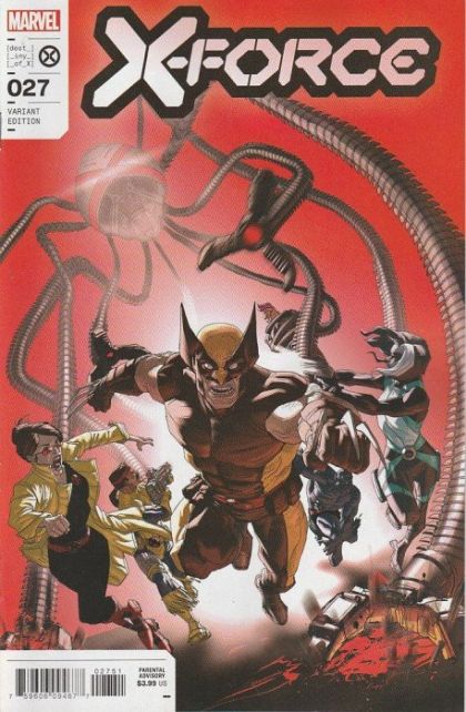 X-Force, Vol. 6  |  Issue#27E | Year:2022 | Series: X-Force | Pub: Marvel Comics | Pete Woods Cover