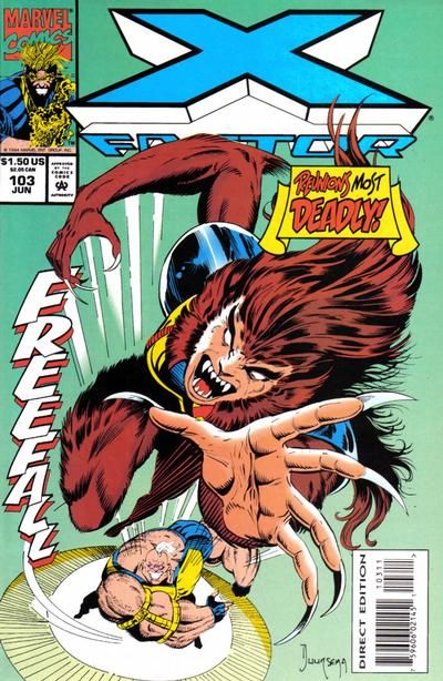 X-Factor, Vol. 1 Friends And Family |  Issue#103A | Year:1994 | Series: X-Factor | Pub: Marvel Comics | Direct Edition