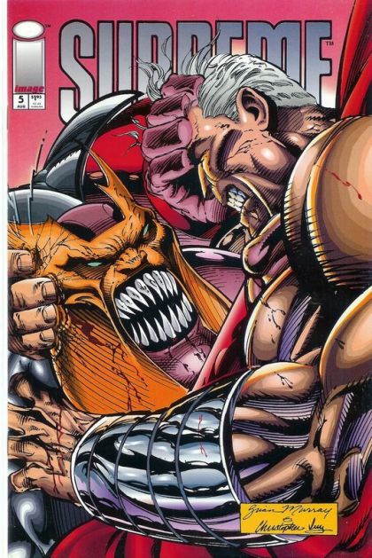 Supreme Khrome The Conqueror |  Issue#5A | Year:1993 | Series: Supreme | Pub: Image Comics | Direct Edition