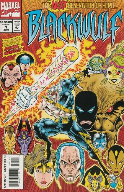 Blackwulf Where Monsters Dwell |  Issue#1A | Year:1994 | Series:  | Pub: Marvel Comics | Angel Medina Regular