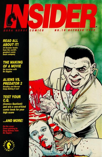 Dark Horse Insider, Vol. 2  |  Issue#10 | Year:1992 | Series:  | Pub: Dark Horse Comics |