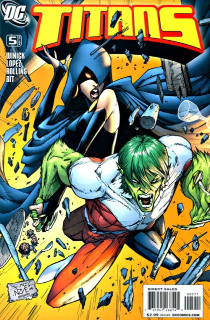 Titans, Vol. 2 I Know Your Heart Because I Know Mine |  Issue#5 | Year:2008 | Series: Teen Titans | Pub: DC Comics |