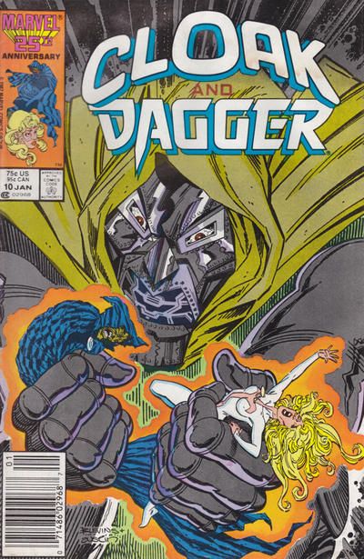 Cloak and Dagger, Vol. 2 Acts of Vengeance - Who'll Stop The Rain? |  Issue#10B | Year:1986 | Series: Cloak & Dagger | Pub: Marvel Comics | Newsstand Edition
