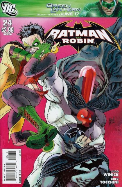 Batman and Robin, Vol. 1 The Streets Run Red, Part 2: Exit Strategy |  Issue#24A | Year:2011 | Series: Batman | Pub: DC Comics |