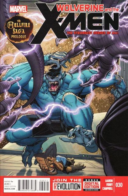 Wolverine & the X-Men, Vol. 1 The Hellfire Saga, Prelude |  Issue#30 | Year:2013 | Series: X-Men | Pub: Marvel Comics |