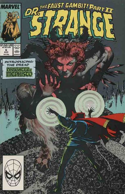 Doctor Strange: Sorcerer Supreme, Vol. 1 The Faust Gambit, Part 2: Demonic Re-Possession |  Issue#6A | Year:1989 | Series: Doctor Strange | Pub: Marvel Comics | Direct Edition