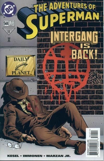 The Adventures of Superman Dead Men Walking |  Issue#544A | Year:1997 | Series: Superman | Pub: DC Comics | Direct Edition