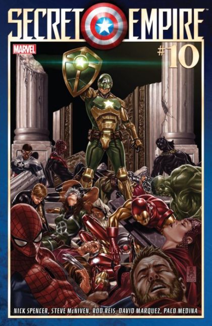 Secret Empire  |  Issue#10A | Year:2017 | Series:  | Pub: Marvel Comics | Regular Mark Brooks Cover