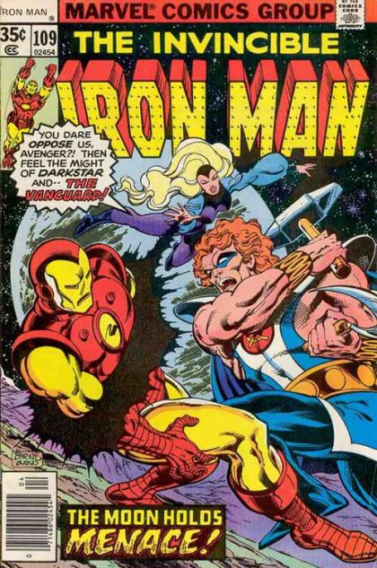 Iron Man, Vol. 1 Moonrise! |  Issue#109B | Year:1978 | Series: Iron Man | Pub: Marvel Comics | Newsstand Edition