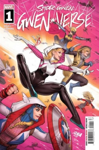 Spider-Gwen: Gwenverse  |  Issue#1A | Year:2022 | Series:  | Pub: Marvel Comics | Regular David Nakayama Cover