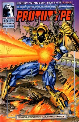 Prototype (Malibu Comics) Hero and the Terror |  Issue#3A | Year:1993 | Series:  | Pub: Malibu Comics | Direct Edition