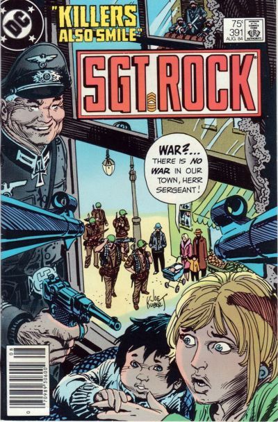 Sgt. Rock, Vol. 1 Killers Also Smile |  Issue#391B | Year:1984 | Series:  | Pub: DC Comics | Newsstand Edition