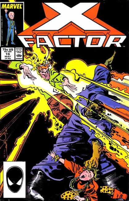 X-Factor, Vol. 1 Playing With Fire! |  Issue#16A | Year:1987 | Series: X-Factor | Pub: Marvel Comics | Direct Edition