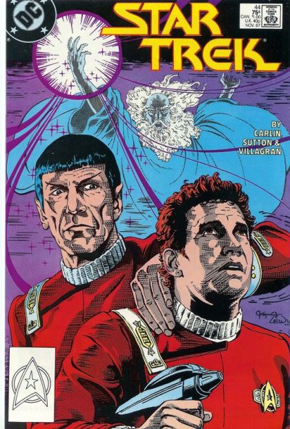 Star Trek, Vol. 1 The Return of the Serpent, Part II: Past Perfect |  Issue#44A | Year:1987 | Series: Star Trek | Pub: DC Comics | Direct Edition