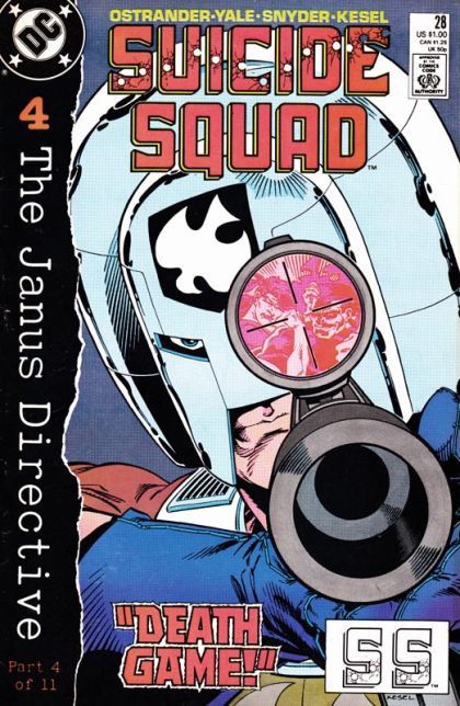 Suicide Squad, Vol. 1 The Janus Directive - Part 4: Death Game |  Issue#28A | Year:1989 | Series: Suicide Squad | Pub: DC Comics | Direct Edition