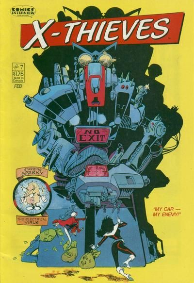 Aristocratic X-traterrestrial Time-Traveling Thieves  |  Issue#7 | Year:1988 | Series:  | Pub: Comics Interview |