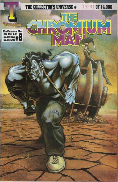 The Chromium Man Paradise |  Issue#8 | Year:1994 | Series: The Chromium Man | Pub: Triumphant Comics | Numbered to 14,000