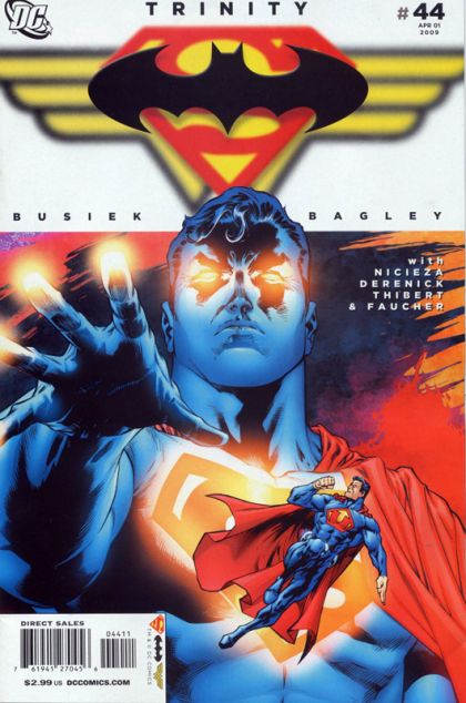 Trinity, Vol. 1 What's in It for Us? / Much To Discuss |  Issue#44 | Year:2009 | Series:  | Pub: DC Comics |
