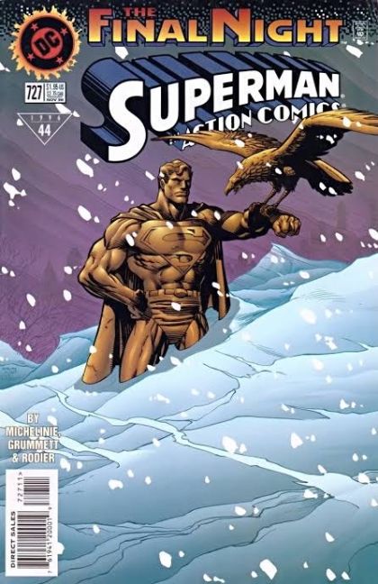 Action Comics, Vol. 1 Final Night - Cold Comfort! |  Issue#727A | Year:1996 | Series:  | Pub: DC Comics | Direct Edition