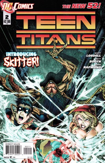 Teen Titans, Vol. 4 Underground and Overwhelmed! |  Issue#2A | Year:2011 | Series: Teen Titans | Pub: DC Comics | Brett Booth Regular