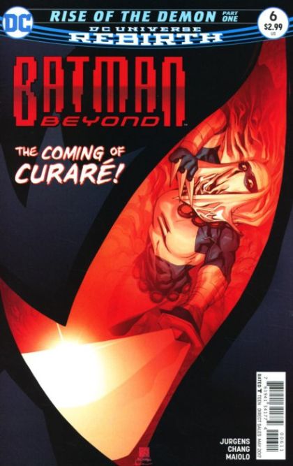 Batman Beyond, Vol. 6 Rise of the Demon, Part 1 |  Issue#6A | Year:2017 | Series: Batman | Pub: DC Comics | Bernard Chang Regular Cover