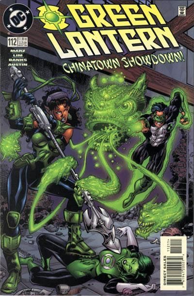 (Signed by RON MARZ) Green Lantern, Vol. 3 Standing Tall |  Issue#112A | Year:1999 | Series: Green Lantern | Pub: DC Comics | Direct Edition