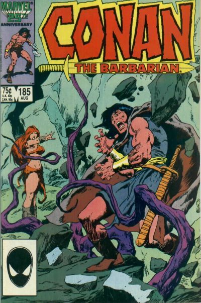 Conan the Barbarian, Vol. 1 Monument |  Issue#185A | Year:1986 | Series: Conan | Pub: Marvel Comics |