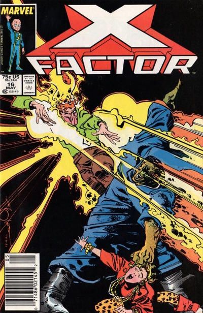 X-Factor, Vol. 1 Playing With Fire! |  Issue#16B | Year:1987 | Series: X-Factor | Pub: Marvel Comics