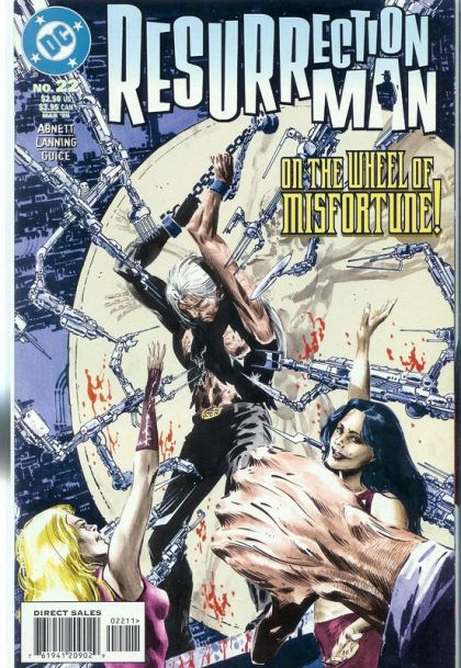 Resurrection Man, Vol. 1 Executive Toys |  Issue#22 | Year:1999 | Series: Resurrection Man | Pub: DC Comics |