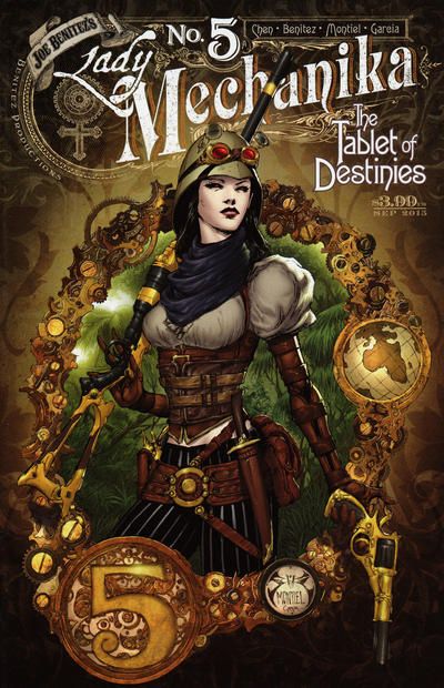 Lady Mechanika: The Tablet Of Destinies The Tablet Of Destinies, Chapter Five |  Issue#5A | Year:2015 | Series:  | Pub: Benitez Productions | Cover A