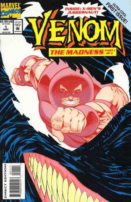 Venom: The Madness Toxic Kisses |  Issue#1A | Year:1993 | Series: Venom | Pub: Marvel Comics | Direct Edition