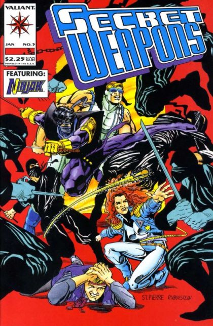 Secret Weapons Ninjak |  Issue#5 | Year:1994 | Series:  | Pub: Valiant Entertainment |