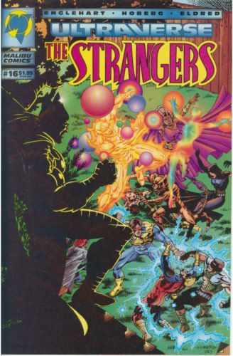 The Strangers Party Time |  Issue#16A | Year:1994 | Series: The Strangers | Pub: Malibu Comics | Direct Edition