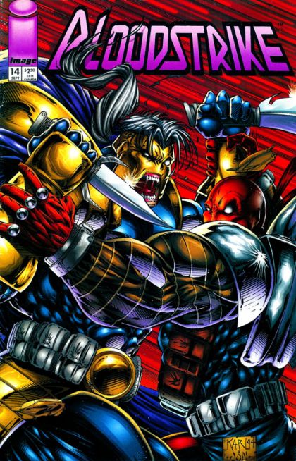 Bloodstrike  |  Issue#14 | Year:1994 | Series:  | Pub: Image Comics | Karl Altstaetter Regular Cover