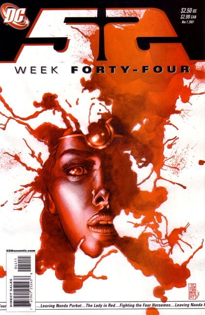 52 52 - Deaths in the Family |  Issue#44 | Year:2007 | Series:  | Pub: DC Comics | J.G. Jones Regular