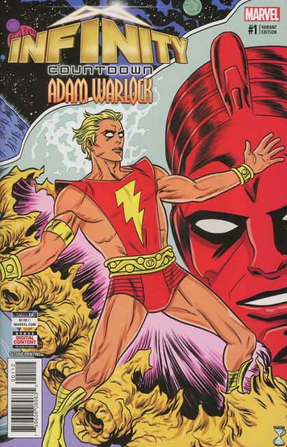 Infinity Countdown: Adam Warlock  |  Issue#1C | Year:2018 | Series:  | Pub: Marvel Comics | 2nd Printing
