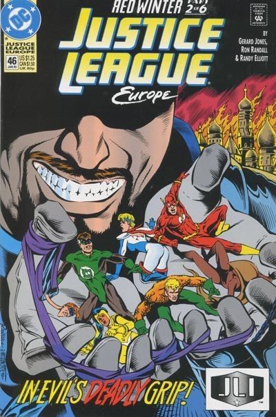 Justice League Europe / International Red Winter, Part 2: First Chill |  Issue#46A | Year:1993 | Series: JLA | Pub: DC Comics | Direct Edition