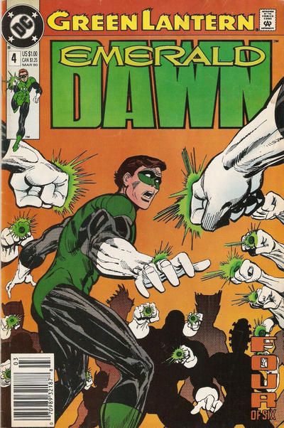 Green Lantern: Emerald Dawn The Corps |  Issue#4B | Year:1990 | Series: Green Lantern | Pub: DC Comics | Newsstand Edition