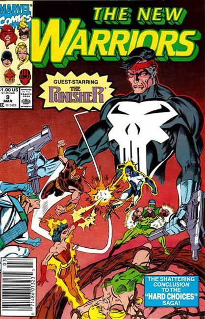 The New Warriors, Vol. 1 Hard Choices, Part 3: Following the Line Along the Middle |  Issue