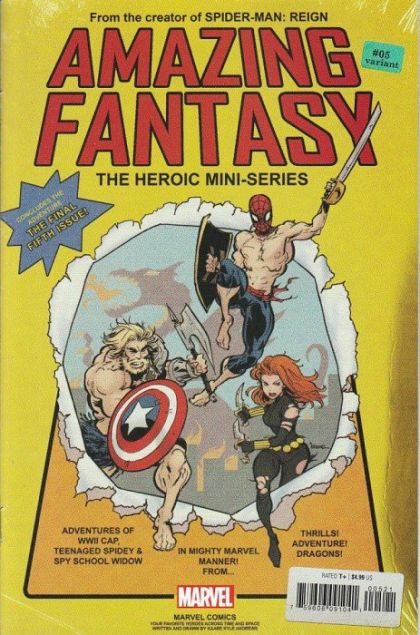 Amazing Fantasy, Vol. 3 Path to Power |  Issue#5B | Year:2021 | Series:  | Pub: Marvel Comics | Kaare Andrews Variant Cover