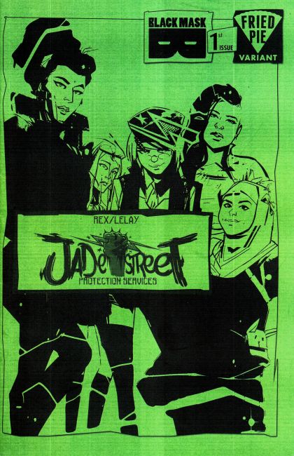 Jade Street Protection Services  |  Issue#1E | Year:2016 | Series:  | Pub: Black Mask Studios | Books-A-Million Variant Cover