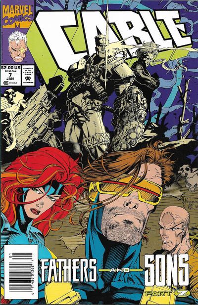 Cable, Vol. 1 Fathers and Sons, Act Two |  Issue#7B | Year:1994 | Series:  | Pub: Marvel Comics | Newsstand Edition