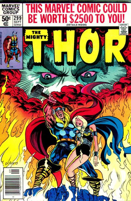 Thor, Vol. 1 Passions and Potions |  Issue#299B | Year:1980 | Series: Thor | Pub: Marvel Comics | Newsstand Edition
