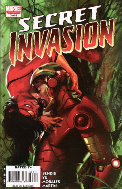 Secret Invasion, Vol. 1 Secret Invasion - Secret Invasion, Part 3 |  Issue#3A | Year:2008 | Series: Secret Invasion | Pub: Marvel Comics | Gabriele Dell'Otto Regular Cover
