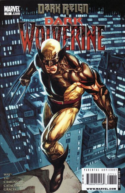 Wolverine, Vol. 3 Dark Reign - The Prince, Part 3 |  Issue#77A | Year:2009 | Series: Wolverine | Pub: Marvel Comics | Leinil Francis Yu Regular