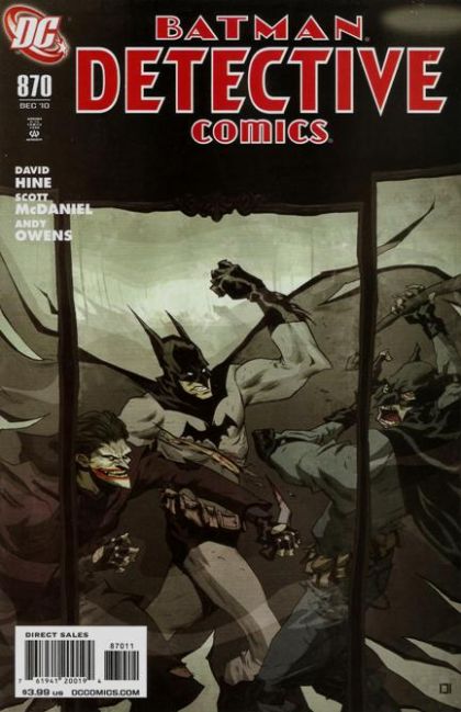 Detective Comics, Vol. 1 Batman: Imposters, Part Four: Last Man Laughing |  Issue#870A | Year:2010 | Series: Detective Comics | Pub: DC Comics | Direct Edition