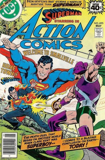 Action Comics, Vol. 1 Attack Of The Ultimate Warrior! |  Issue#495B | Year:1979 | Series:  | Pub: DC Comics | Newsstand Edition